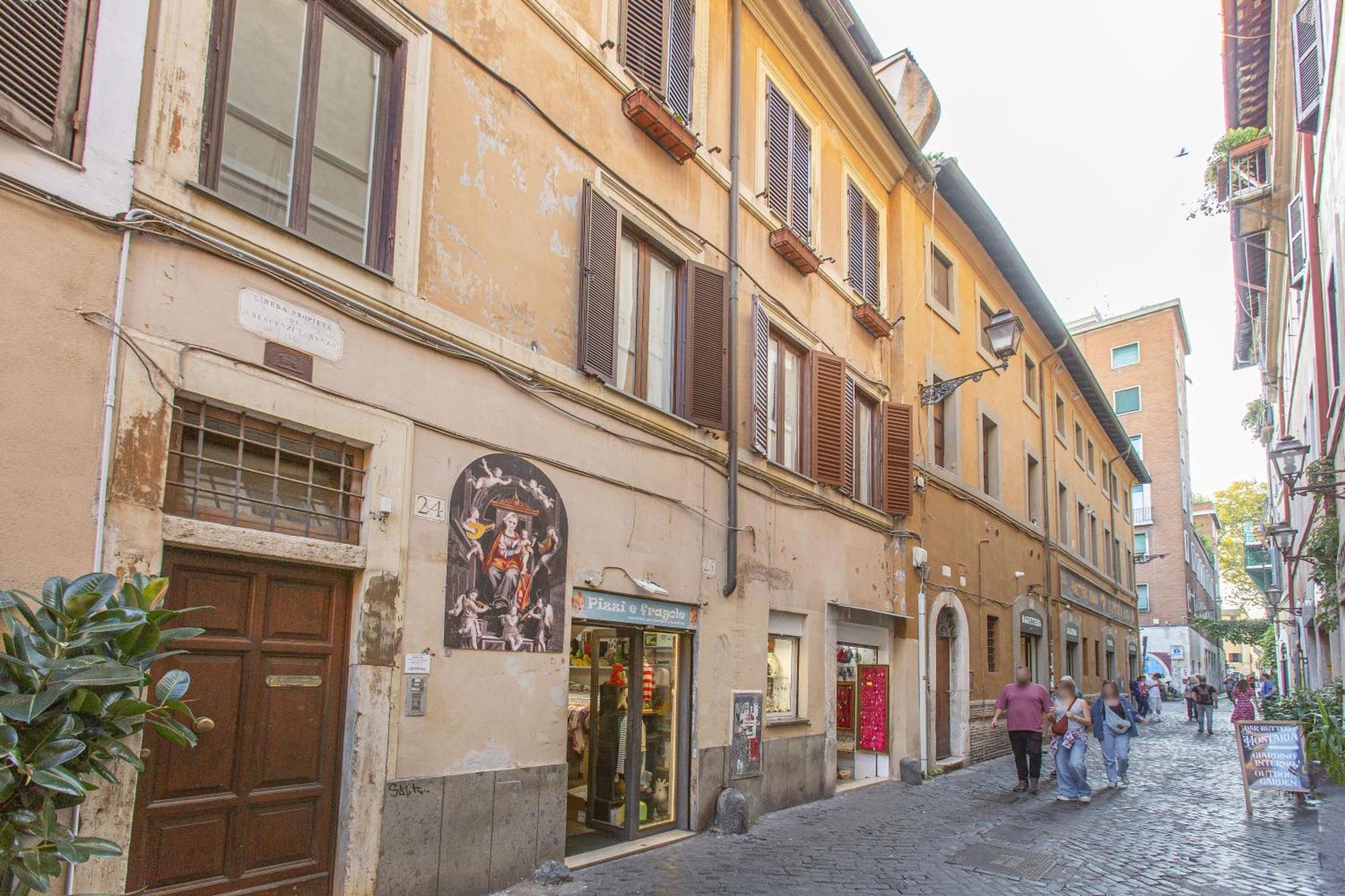 Happy Trastevere In โรม ภายนอก รูปภาพ