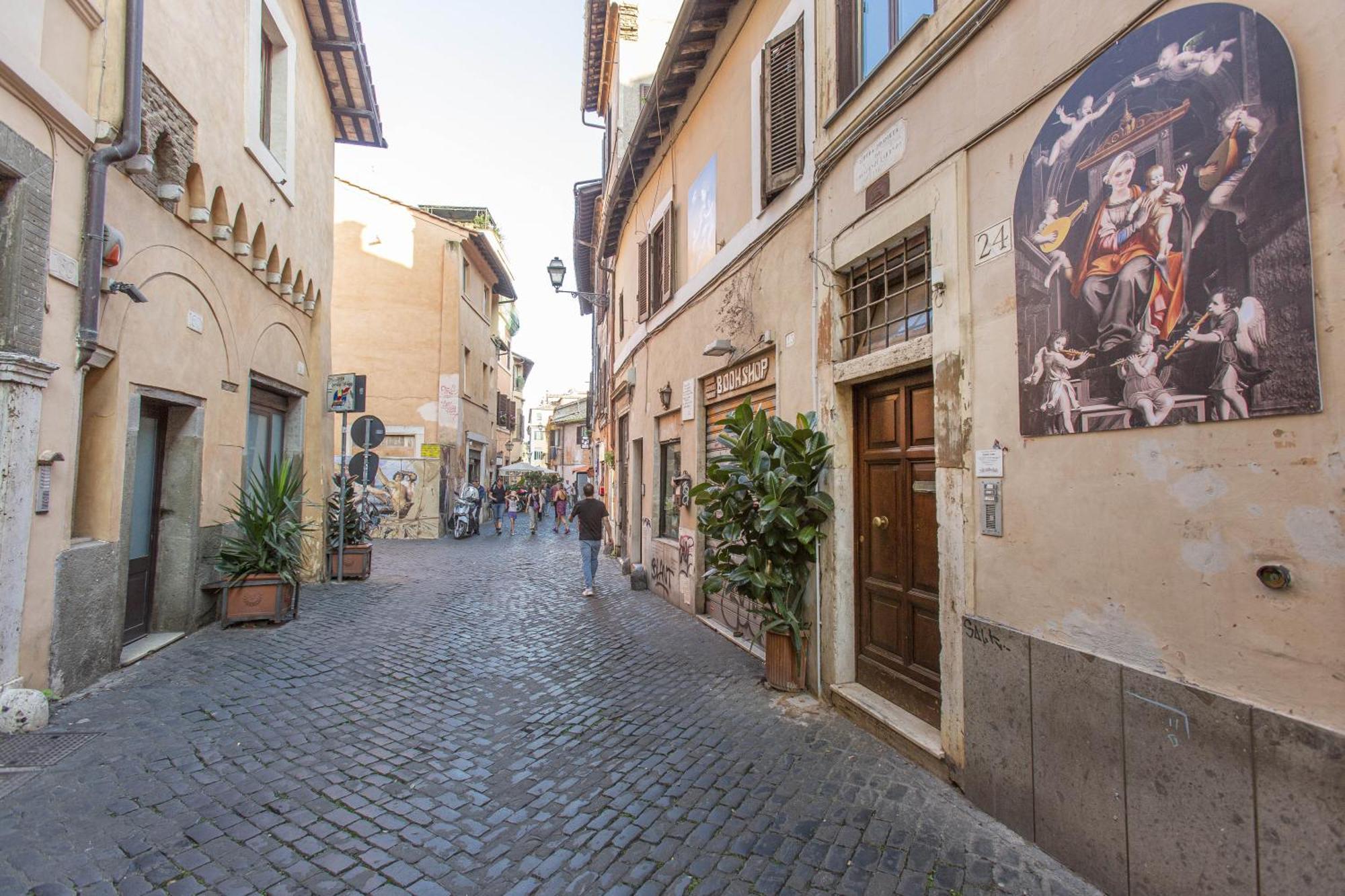Happy Trastevere In โรม ภายนอก รูปภาพ